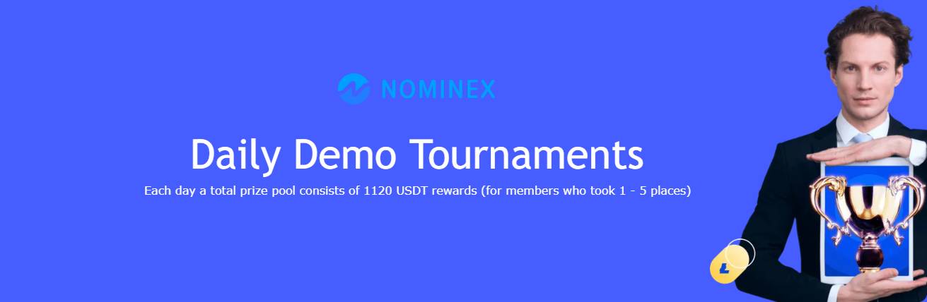 Daily Demo Tournaments 1120 USDT – Nominex