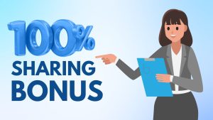 BkFX 100% Sharing Bonus