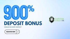 Capital Street FX 900% Tradable Bonus