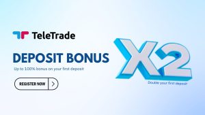 TeleTrade Deposit Bonus up to 100%